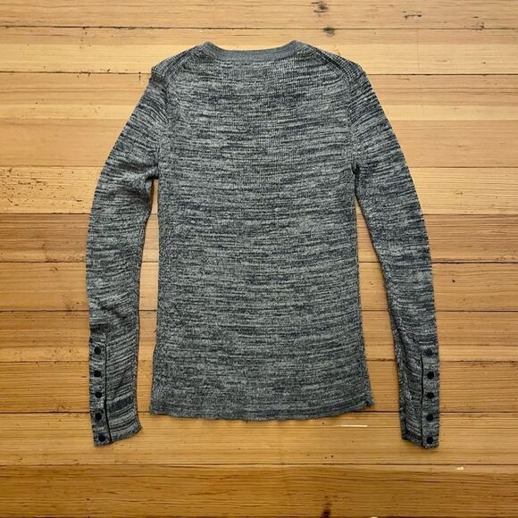 J. Crew ribbed pullover sweater with snap sleeves. Size S. - Picture 2 of 13